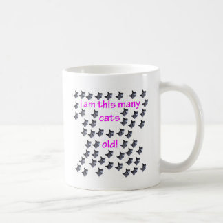 Taza De Café 50 cabezas del gato viejas