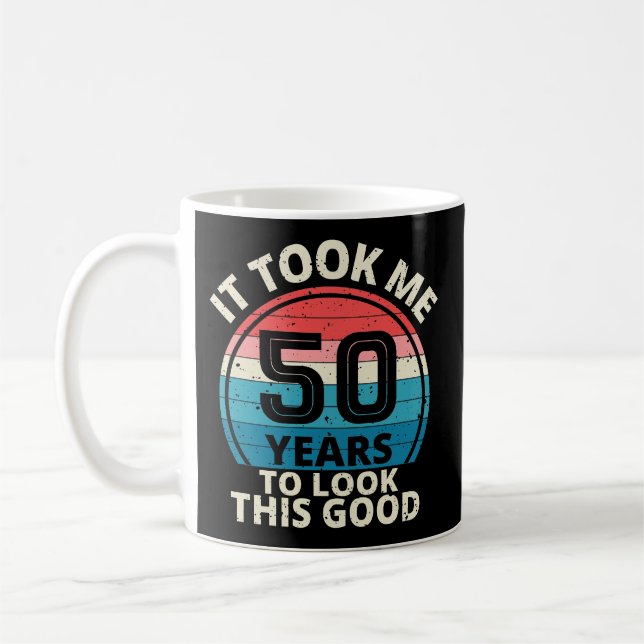 TAZA DE CAFÉ 50 CUMPLEAÑOS (Izquierda)