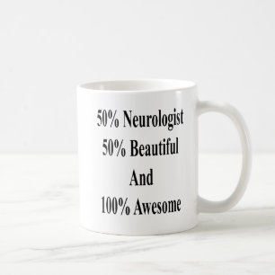 Taza De Café 50 neurólogo 50 hermoso y 100 impresionantes