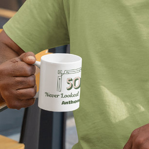 Taza De Café 50 Nunca Pareció Tan Buen Cumpleaños