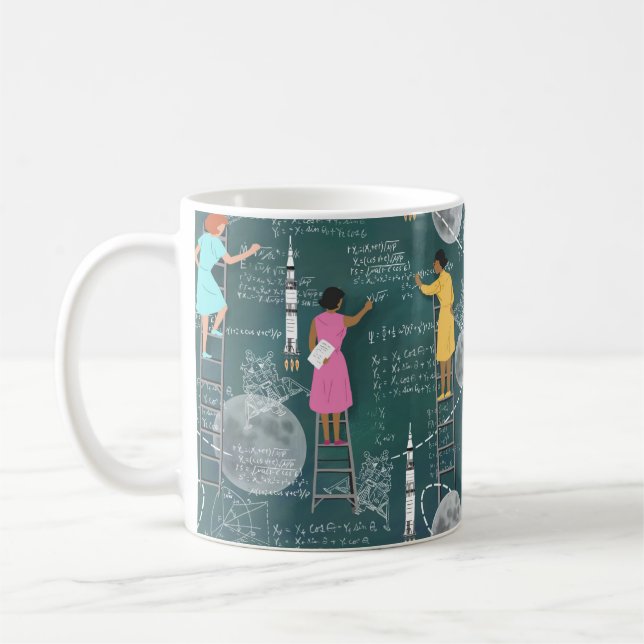Taza De Café 50.o Alunizaje del aniversario (Izquierda)