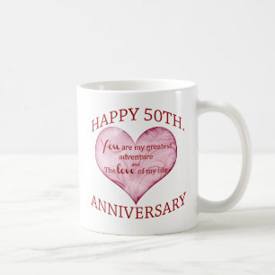 Taza De Café 50.o. Aniversario
