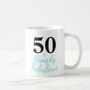 Taza De Café 50 & Simplemente Fabuloso