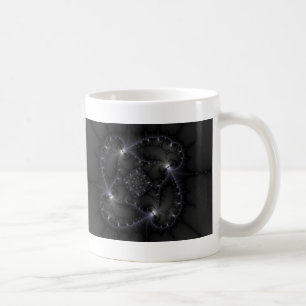 Taza De Café 50 Tonos Gris - Arte Fractal