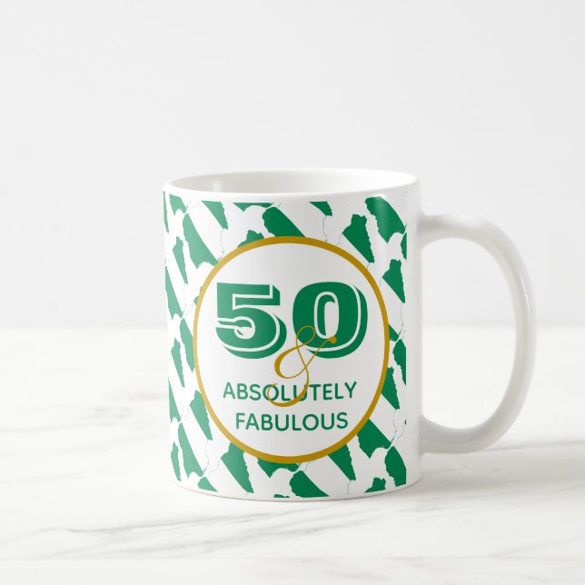 Taza De Café 50 y absolutamente fabulosa celebración de NIGERIA (Derecha)