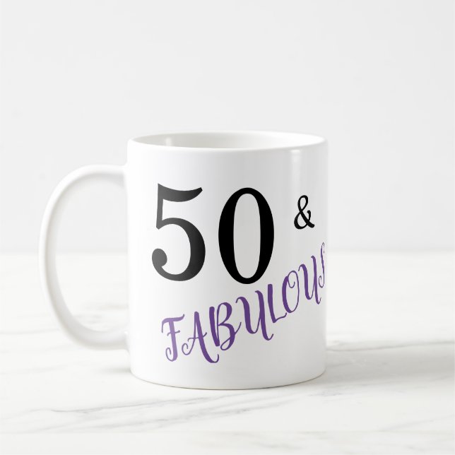 Taza De Café 50 y fabulosa fiesta de cumpleaños (Izquierda)