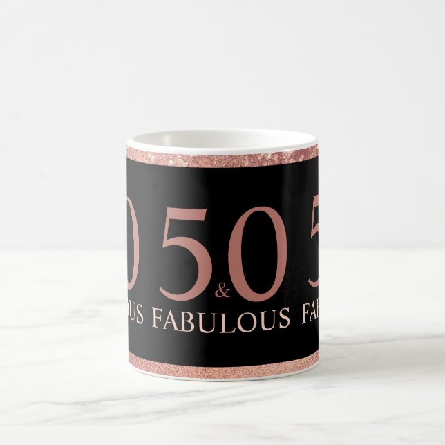 Taza De Café 50 y fabulosas celebraciones de cumpleaños número  (Centro)