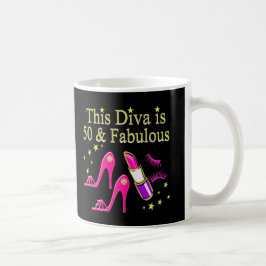 TAZA DE CAFÉ 50 Y FABULOSO DISEÑO DIVA