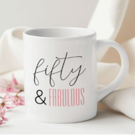 Taza De Café 50 y fabuloso guión moderno de 50 años