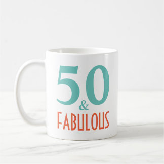 Taza De Café 50 y fabuloso regalo de cumpleaños
