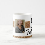 Taza De Café 50 y Fabulous Gold Purpurina 2 Photo 50th Birthday<br><div class="desc">50 y Fabulous Gold Purpurina 2 Fotos 50 Birthday Mug. Añade tus fotos - puedes usar una foto antigua y nueva.</div>