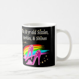 TAZA DE CAFÉ 50 Y GLAMOROSO