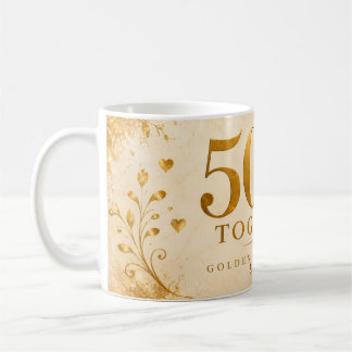 Taza De Café 50 Year Anniversary Mug Golden Wedding Anniversary