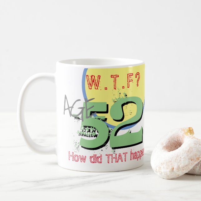 Taza De Café 52.º café Mug (Con donut)