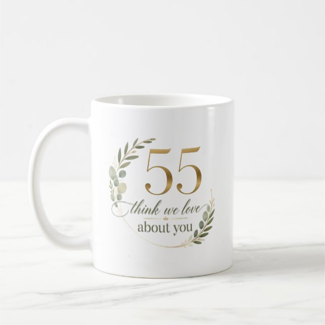 Taza De Café 55 cosas que amamos de ti (Izquierda)