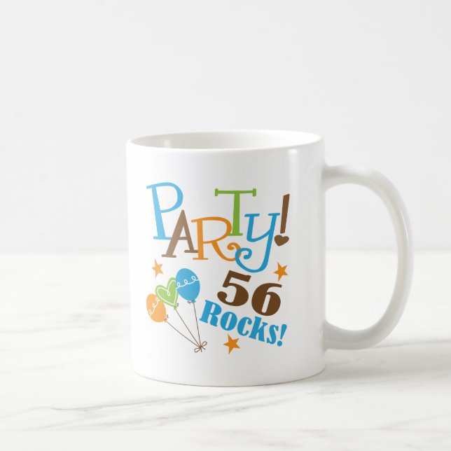 Taza De Café 56.o Ideas del regalo de cumpleaños (Derecha)