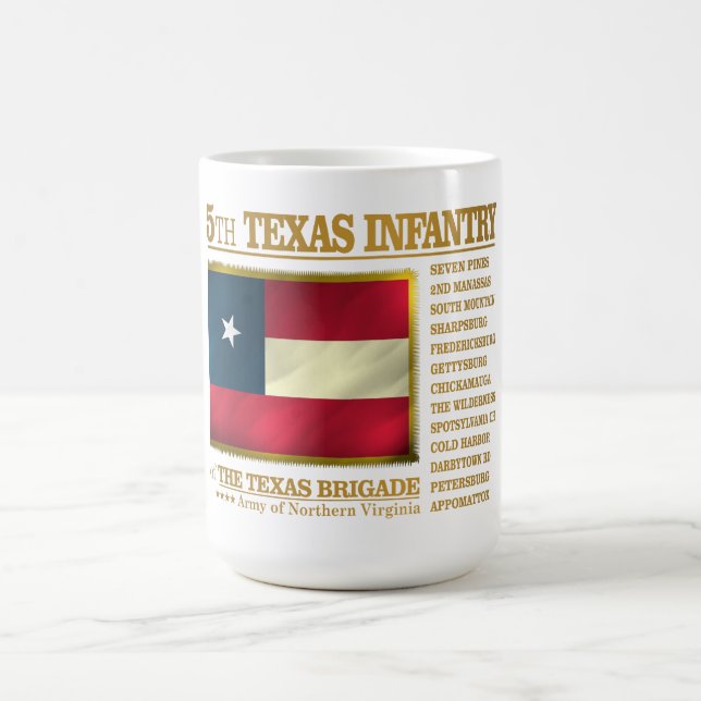 Taza De Café 5.ª Infantería de Texas (BA2) (Centro)