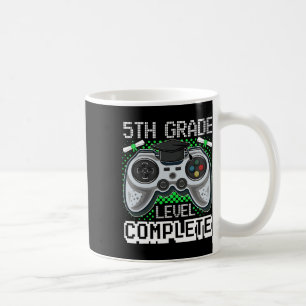 Taza De Café 5.º Grado de Graduación Completa Jugador 5º Gradua