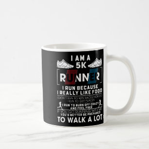 Taza De Café 5.000 Corredor Que Corro Porque Realmente Me Gusta