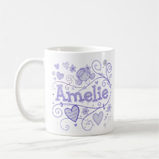 Taza De Café 5 Color Amelie 1 - Doodle