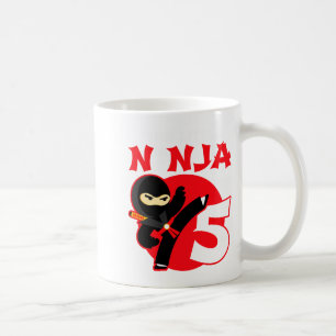 Taza De Café 5 cumpleaños 5 años de edad fiesta de niños pequeñ
