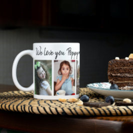 Taza De Café 5 Photo Love You Poppy Happy Father's Day 2023