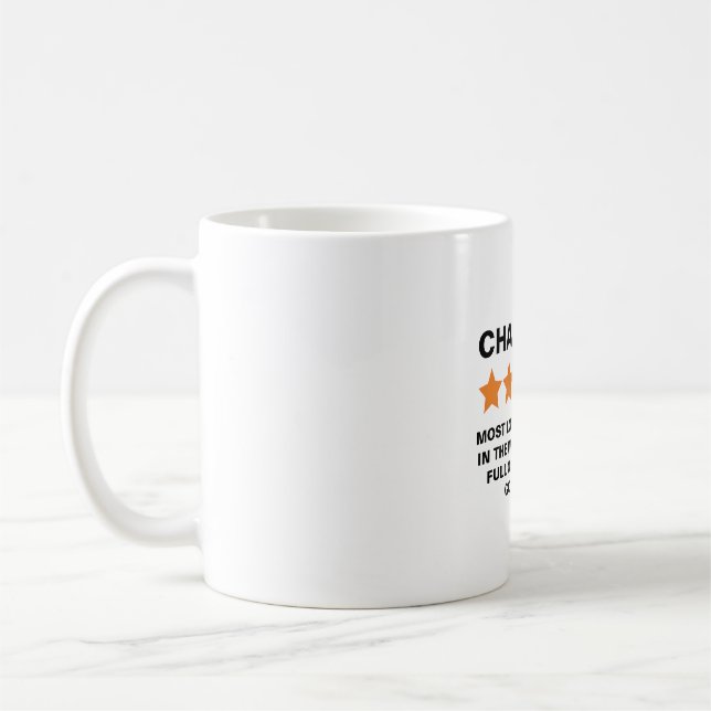 Taza De Café 5 Star Review Name Customizable (Izquierda)