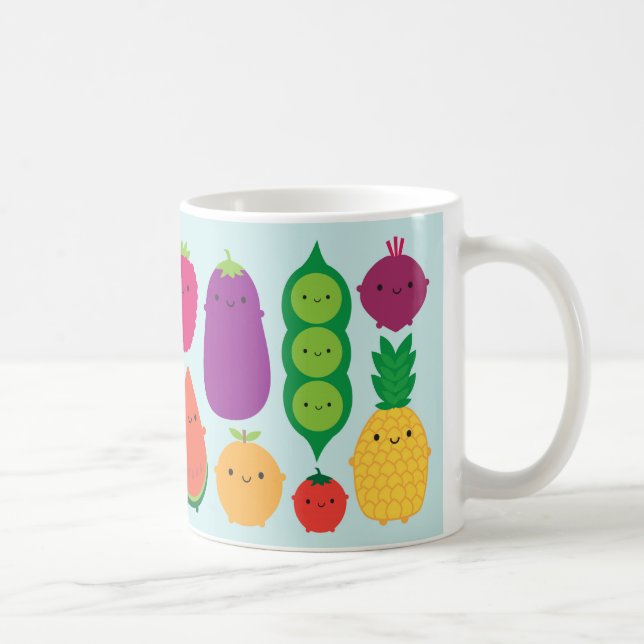 Taza De Café 5 una fruta y verduras del día (Derecha)