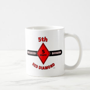 Taza De Café 5to DIVISIÓN de INFANTERÍA (MECANIZADA) "DIAMANT