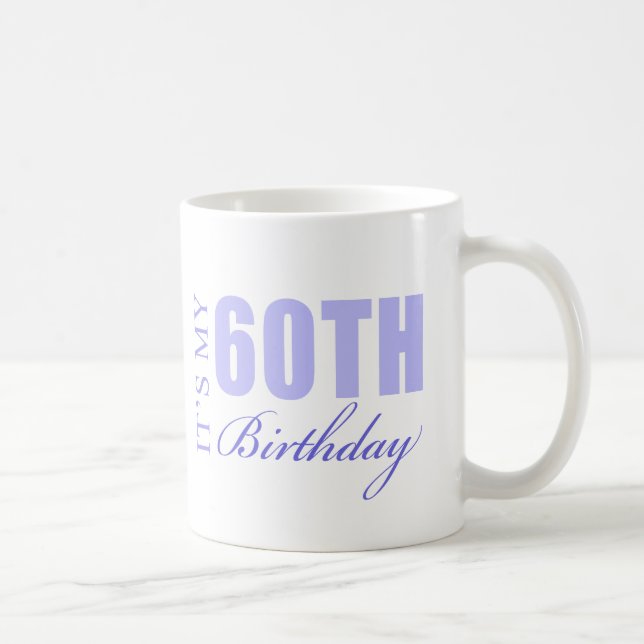 Taza De Café 60.ª idea de regalo de cumpleaños (Derecha)