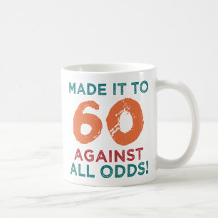 Taza De Café 60.º humor de cumpleaños