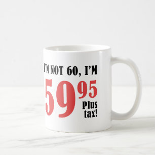 Taza De Café 60.º impuesto por cumpleaños más