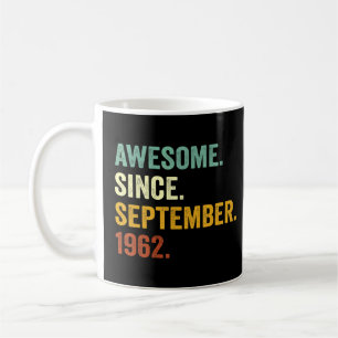 Taza De Café 60 años de edad increíble desde setiembre de 1962 