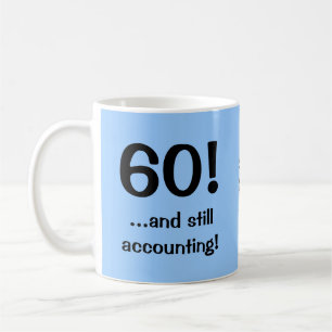 Taza De Café ¡60 aún contabilizando! Cita de cumpleaños de cont
