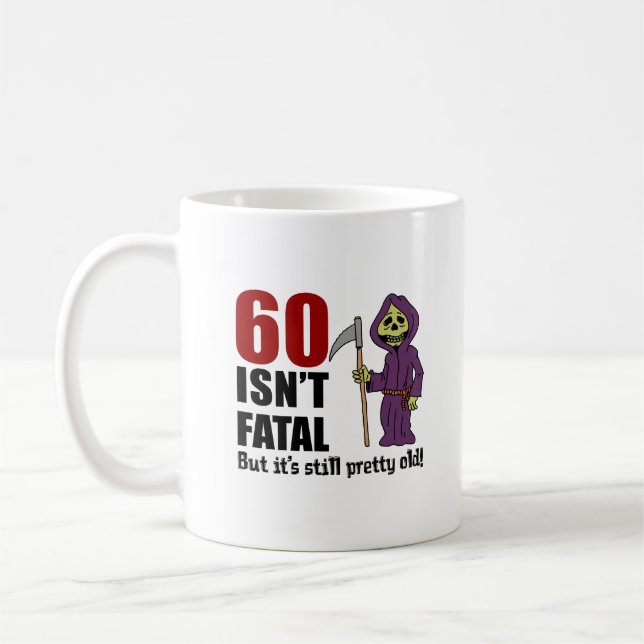 Taza De Café 60 no es fatal pero aún viejo y triste pañal (Izquierda)