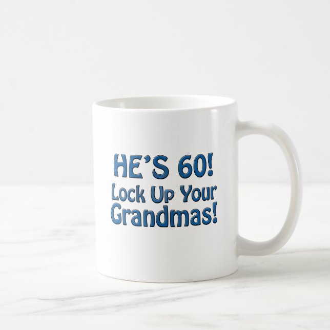 Taza De Café 60.o Cumpleaños (Derecha)
