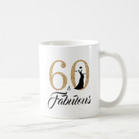 60 y cumpleaños del purpurina fabuloso del oro