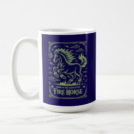 Taza De Café 60th Birthday Fire Horse Chinese Zodiac 2026 Lunar