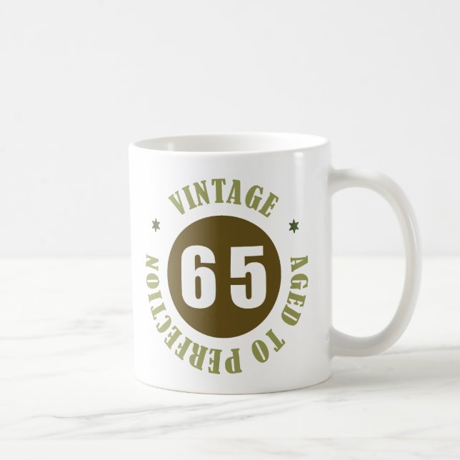 Taza De Café 65.ª Ideas de regalo de cumpleaños (Derecha)