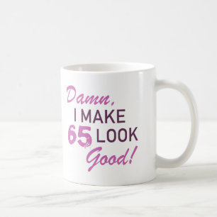 Taza De Café 65.º humor de cumpleaños