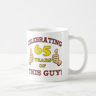 Taza De Café 65.º Regalo Por Él