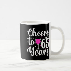 Taza De Café 65 años Cumpleaños número 65 Hombres Mujeres