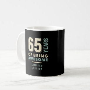Taza De Café 65 Años De Ser Increíble - 65 Años