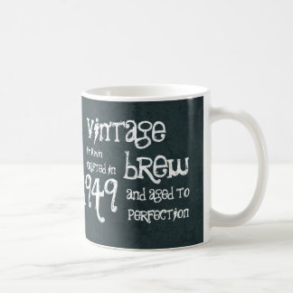 Taza De Café 65.o Brew 1949 del vintage del cumpleaños o