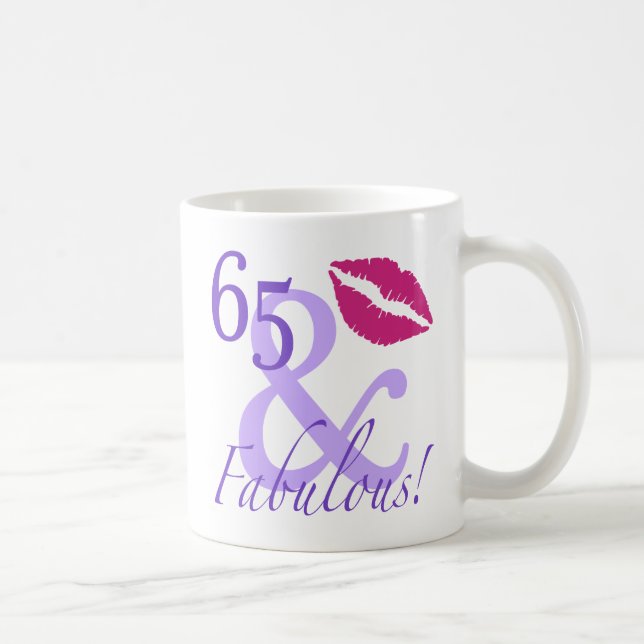 Taza De Café 65 Y Fabuloso (Derecha)
