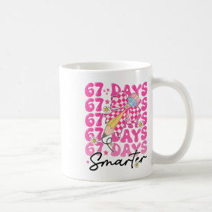 Taza De Café 67º día de la escuela 67 días más inteligentes mae