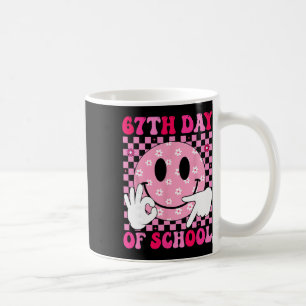Taza De Café 67º día de la escuela 67 meme Gen Alpha jerga 6 7