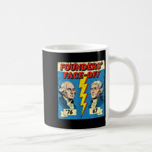 Taza De Café 67 76 George Washington Thomas Jefferson Historia