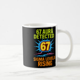 Taza De Café 67 Aura Detectada Niveles Sigma en Aumento Seis Si