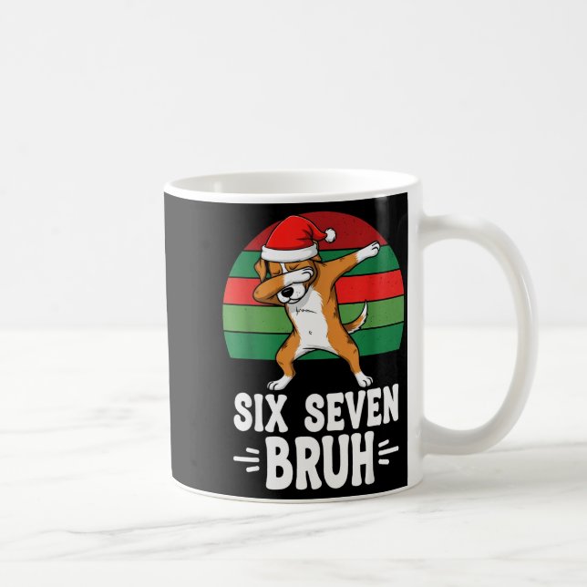 Taza De Café 67 Christmas Funny 67 Brainrot Youth Kids Dog 67  (Derecha)